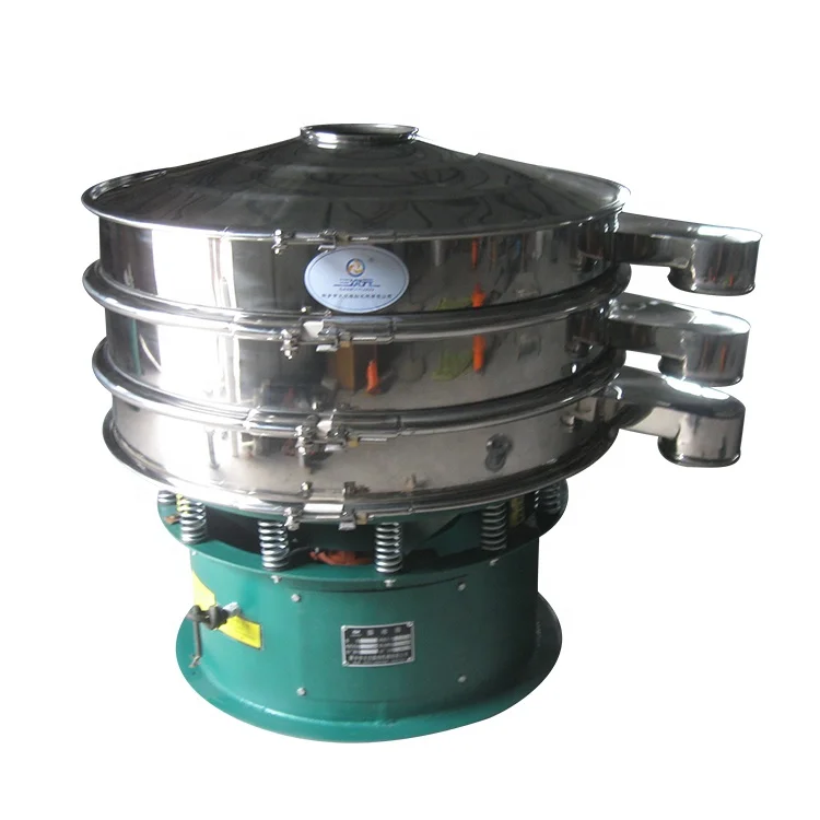 Double layer sifting machine Three-D Vibrating screen circle vibro separate machine