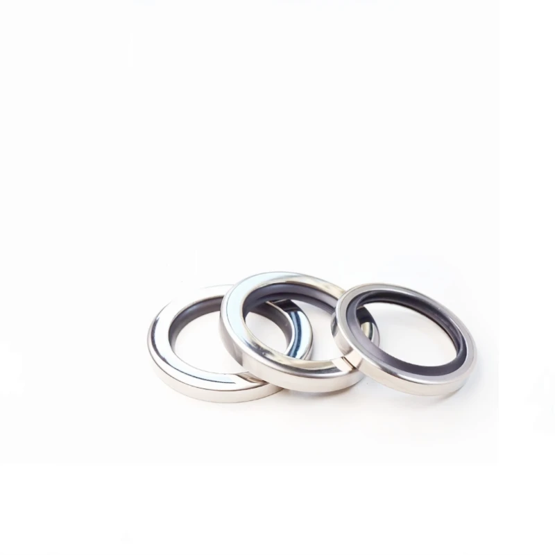 Stainless steel oil seal PTEF power oil seal single lip double lips 50*68*10 50*70*10 50*72*8 52*72*10DL 54*73*10DL 55*72*8DL