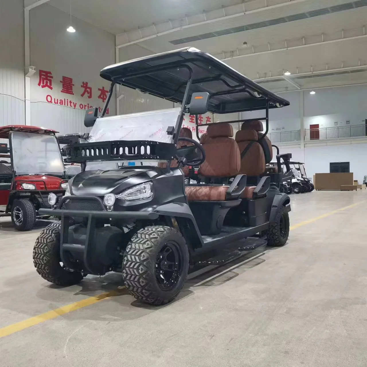 Прямая Продажа с завода 6 человек Kepler гольф-кар 48 В 72 экскурсионный автомобиль 4x4 электрическая гольф-Кар уличная легальная