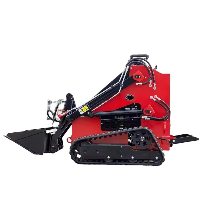Original Manufacturer Epa Diesel Engine 25hp V1000 Mini Crawler Skid Steer Loader With Optional 12 Kind of Attachment Tools