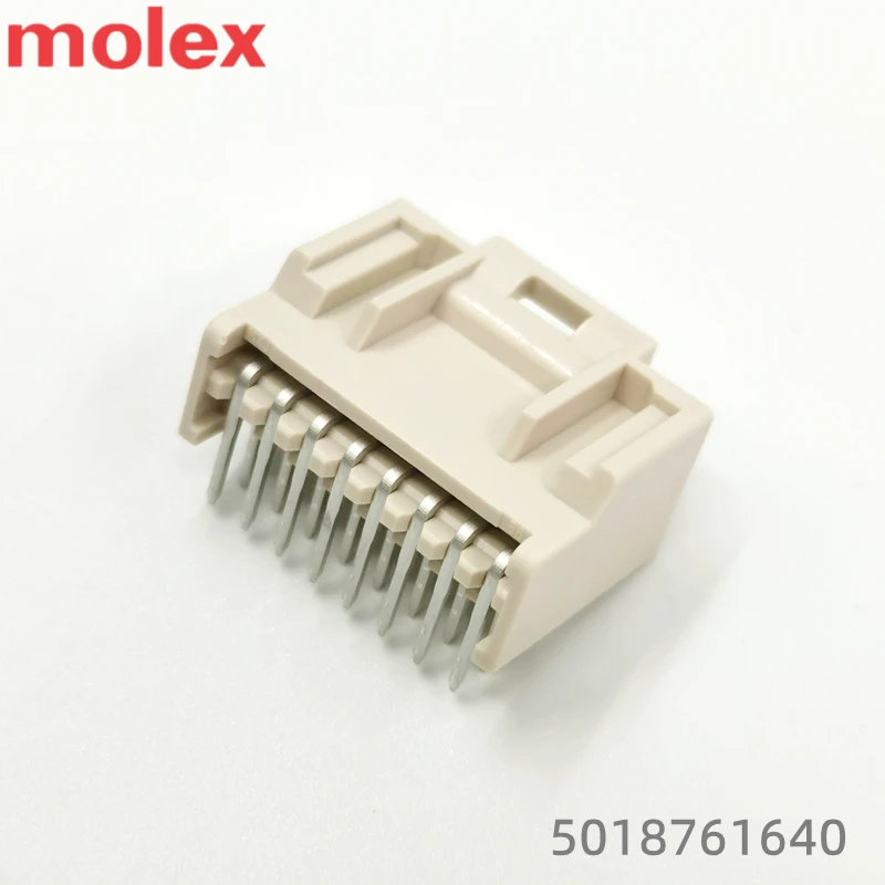 Original MOLEX iGrid PCB Header 5018761640 Wire Housing 2.0mm Pitch  Right-Angle 16 Pin Connector Tin Plating Tray