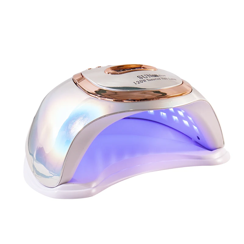 Factory Spot Wholesale F1 Nail Lamp 42 Lamp Beads 120W Power Dual Light Source UV Nail Lamp