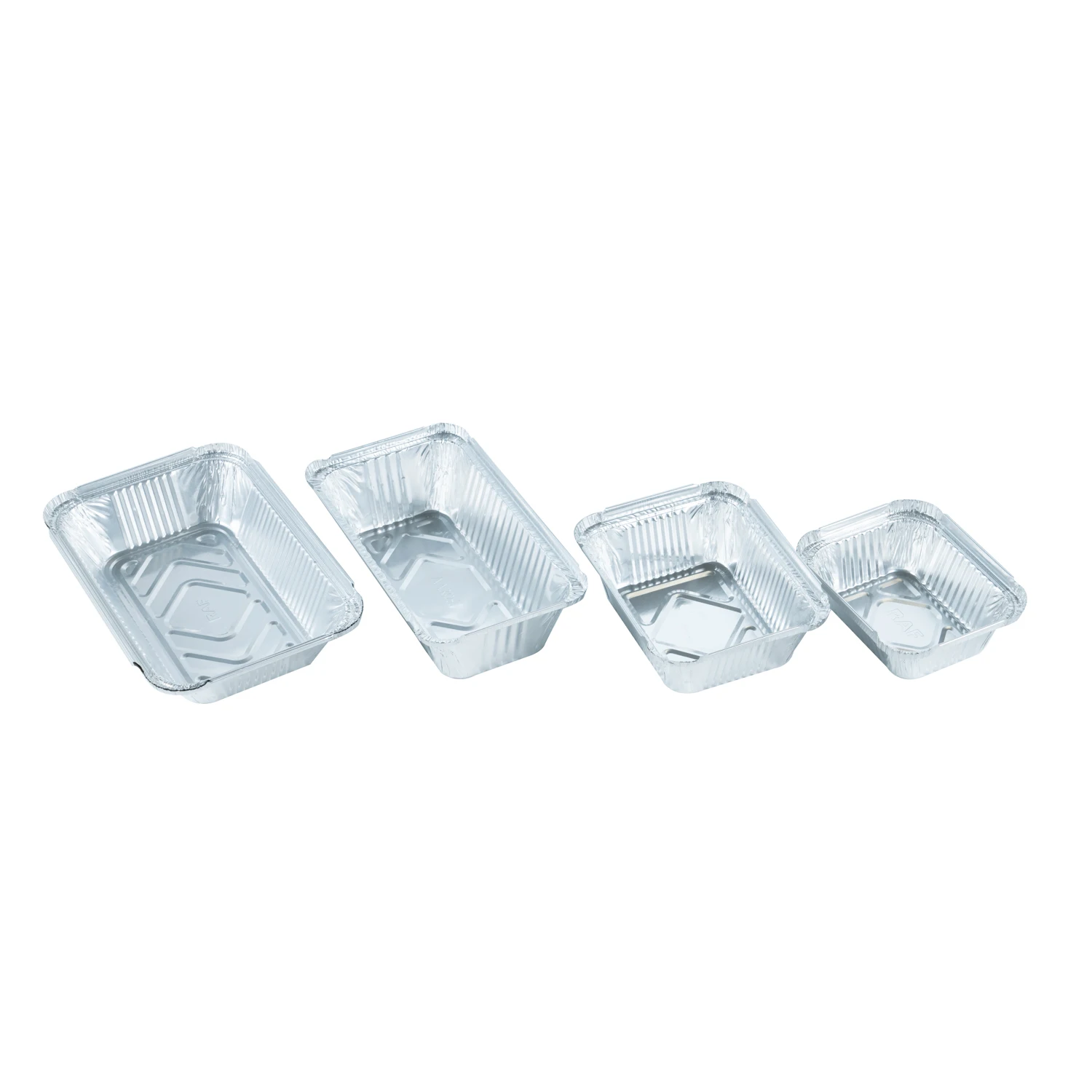 Food Grade Disposable Aluminum Foil Pan Half Size Packing Box Take-away Pan Kitchenware Baking Cake Pan