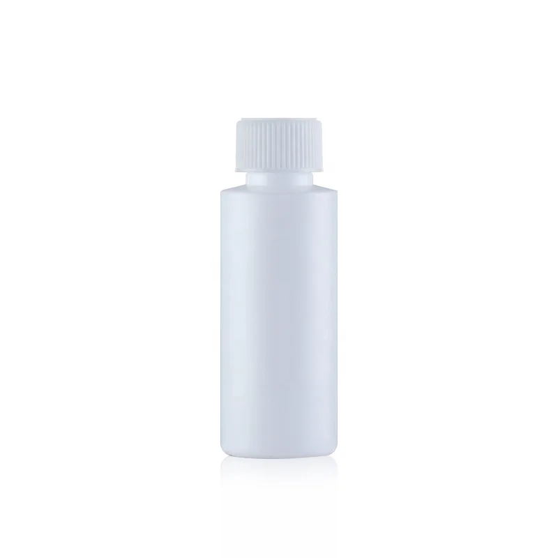 
60ml HDPE White Plastic Capsules Pill Bottles with CRC Caps 