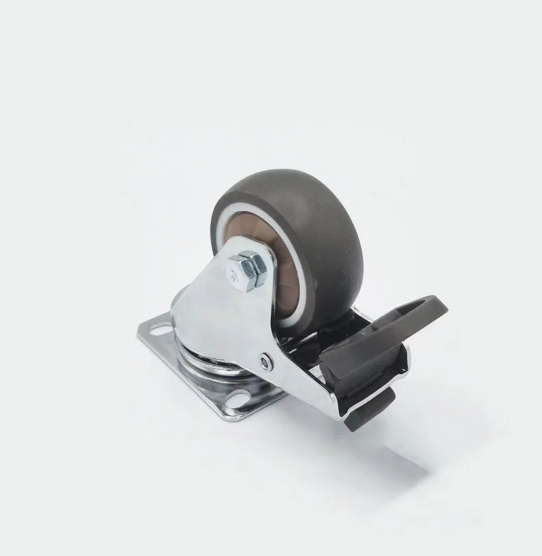 4 Inch Swivel Heavy Duty Silent Caster With Brake