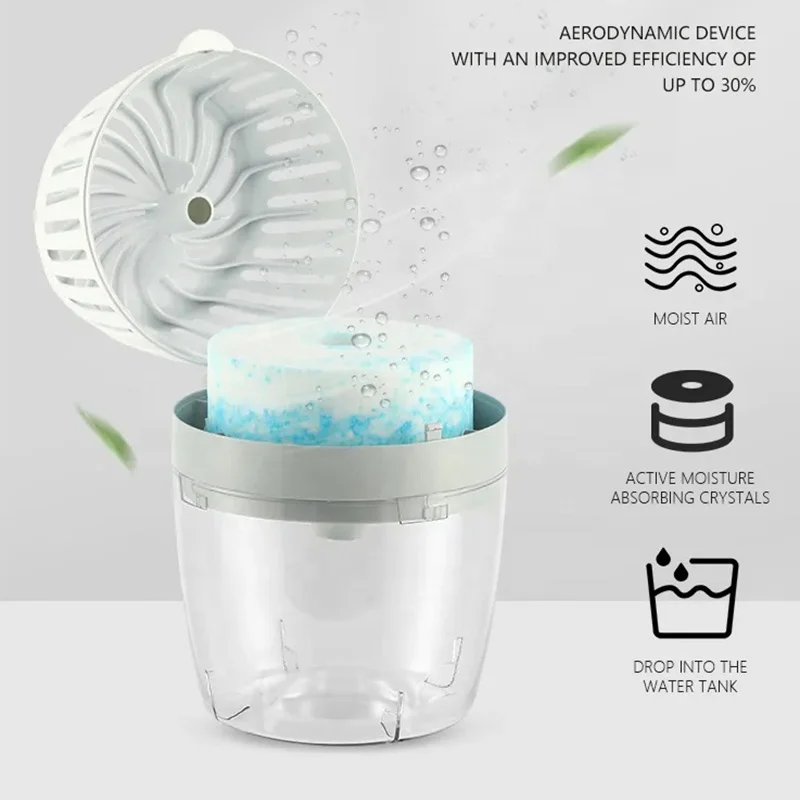 Refillable Moisture Absorber Box And Refills Damp Trap Household Calcium Chloride Dehumidifier Box