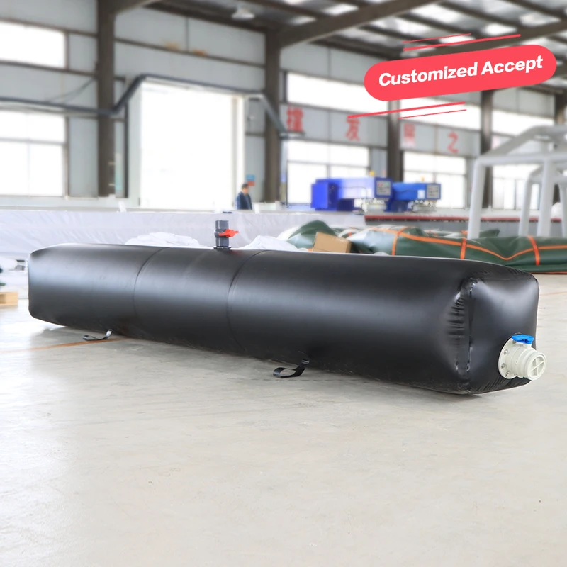 200 Ltrs High Strength Heat Sealing Foldable Storage Bag Bladder Pvc Plastic Water Tank