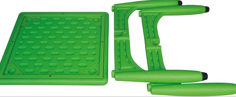 Modern plastic kids reading desk chair set for children