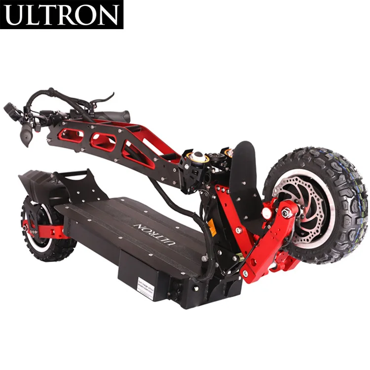 Оптовая продажа, внедорожный складной двухколесный электрический скутер Ultron T128 3200 Вт