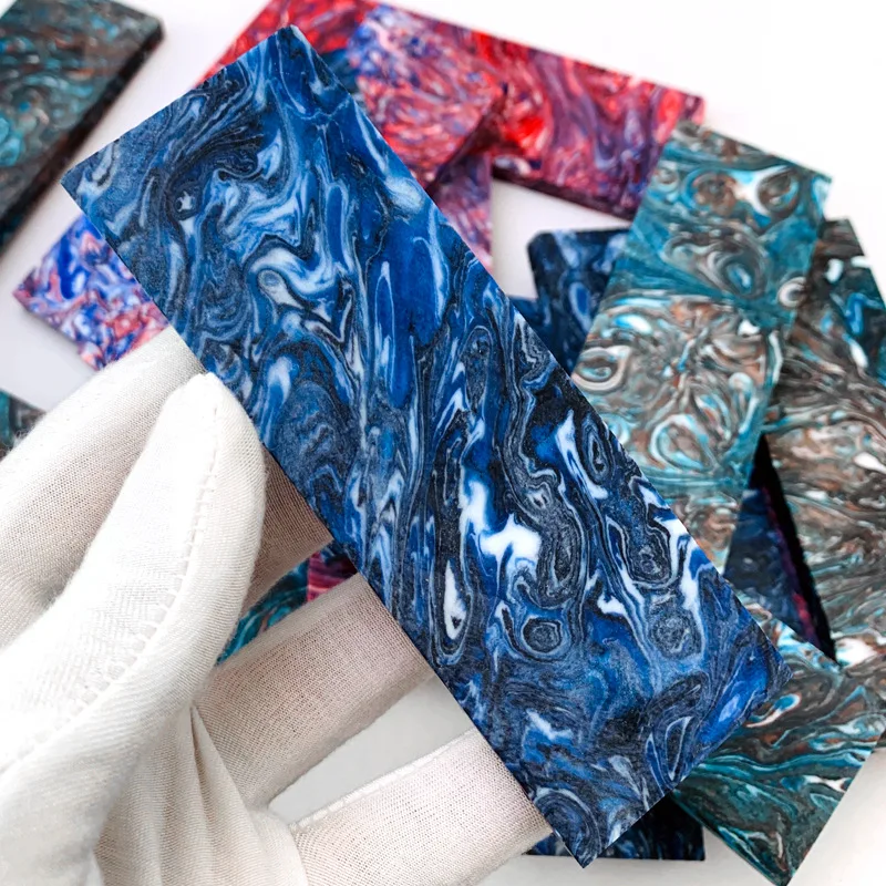 Hybrid Cast Resin Scales Knife Handle Material Resin Knife Handle Scales