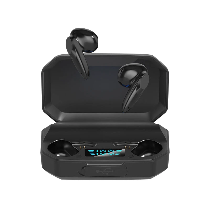 Latest V5.1 audifonos true wireless gaming earphones TWS in-ear sports earbuds with LED battery capacity display