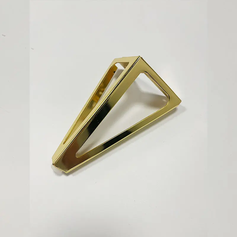 High Quality 15 cm Gold Metal Sofa Legs Hollow Pattern Version Home Furniture Accessory for Kitchen Dining and Bedroom