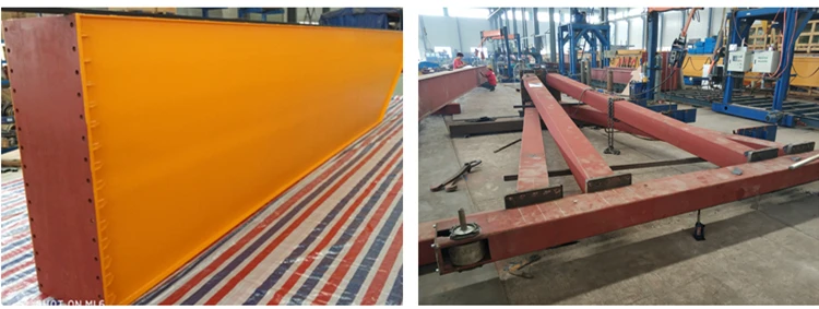 Changyuan Europe style gantry crane 50 ton 60 ton 80 ton 100 ton 120 double beam girder in precast construction site