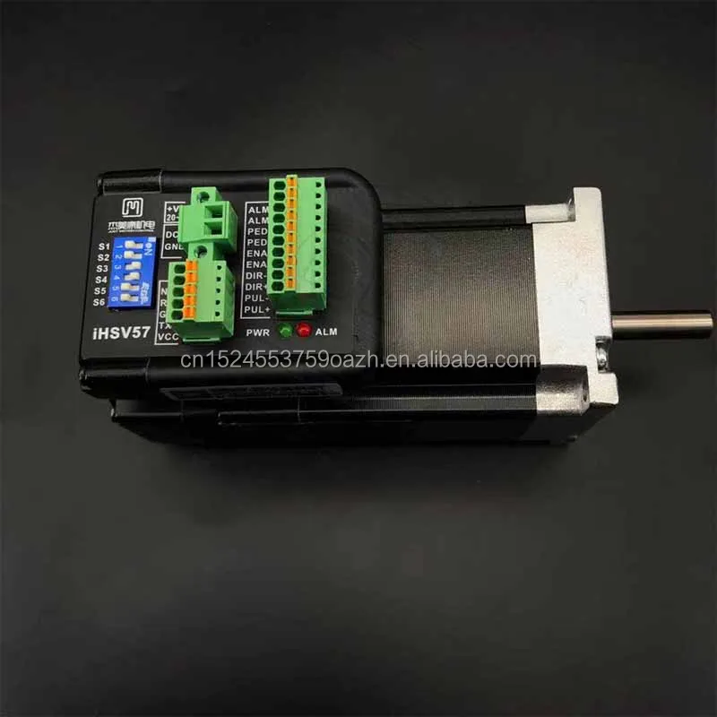 140W motor Serial iHSV57-30-14-36-01-BY 3000rpm Size 57mm 140W 36V integrated AC Servo Motor for inkjet printer