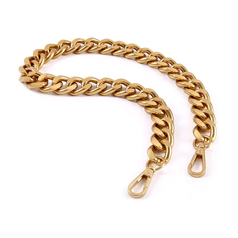 High Quality Metal Aluminum Gold Chains For Bags Accessories Purse Shoulder Handbag Chain Strap