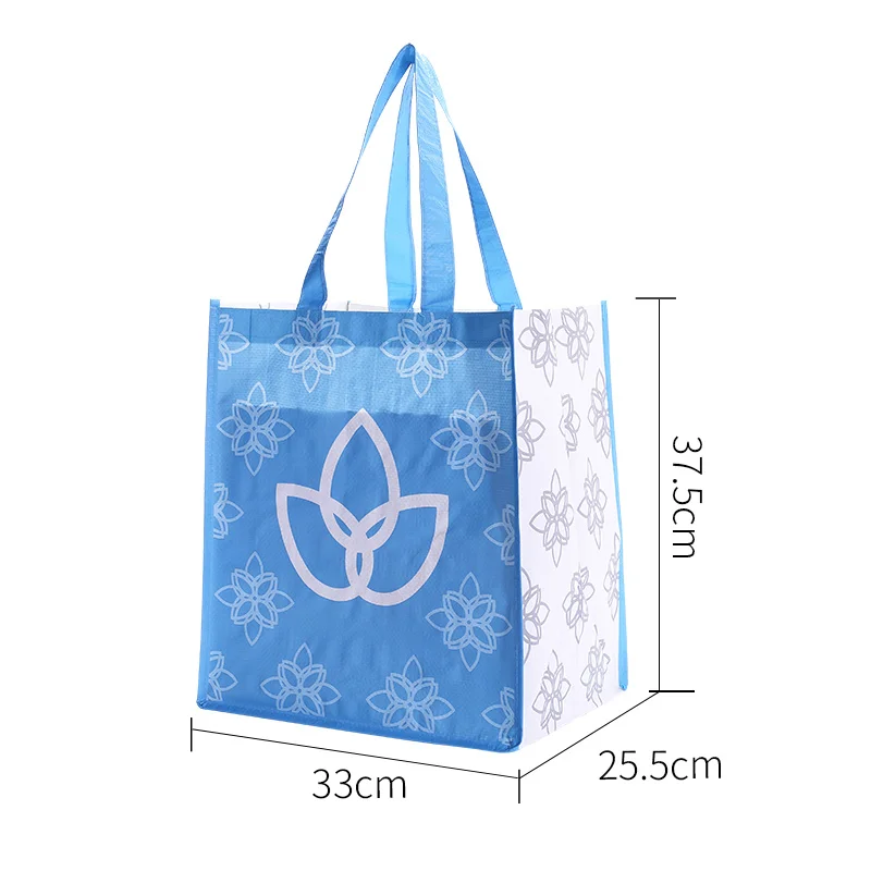 Custom Laminated polypropylene Pp Tote non Woven Bag for Shopping