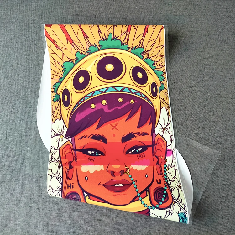 Customized Design UV Printing Fingerboard Heat Transfer Film Screen Printing Skateboard Heat Transfer Printed Paper