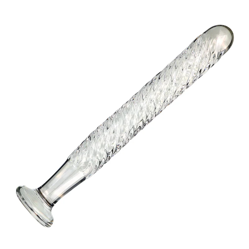 Customize Safty Glass Dildo Big Penis Female Masturbation Adult product Sex toy for Women and Men