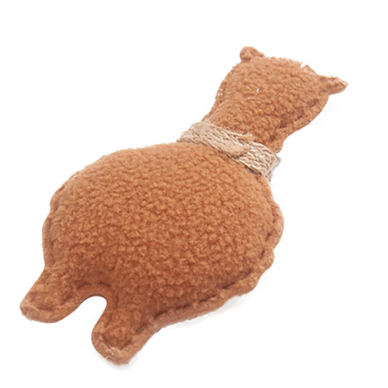 Christmas Hanging Ornaments 4 Pcs Llama Alpaca Pendants for Christmas Tree Decoration