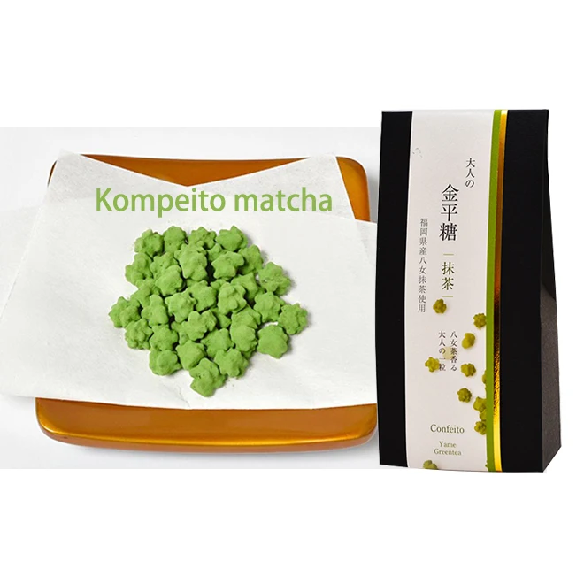 Health Natural Traditional Japan Snacks Candy Roasted Green Tea