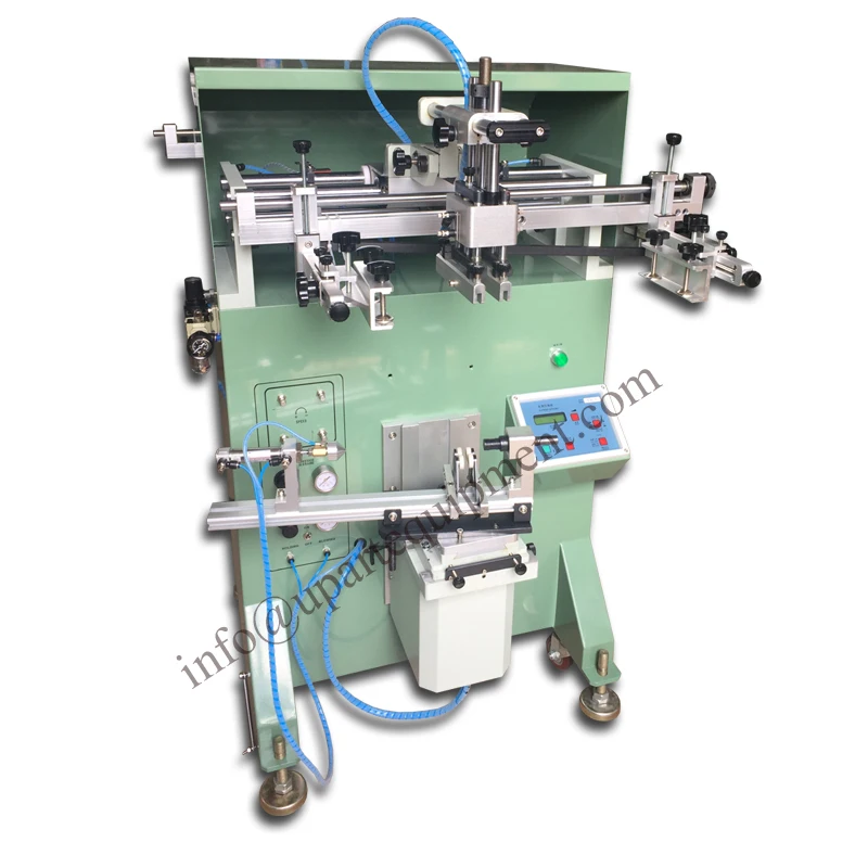 Cheap Tube Screen Printers Curved Stencil Machine Silk screen Printing Equipment For Pipes