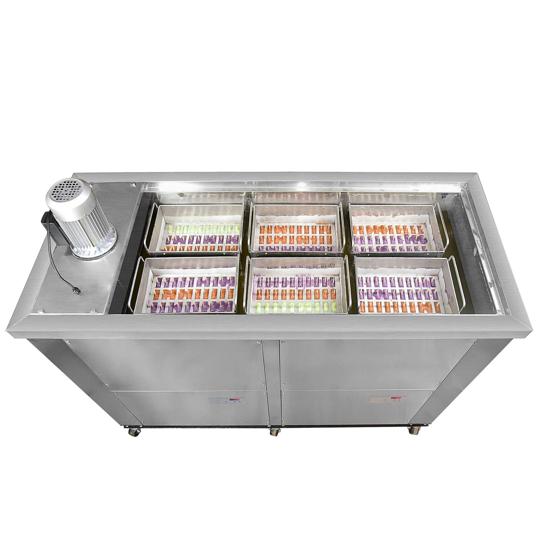BEST commercial ice-cream lolly stick popsicle maker machine