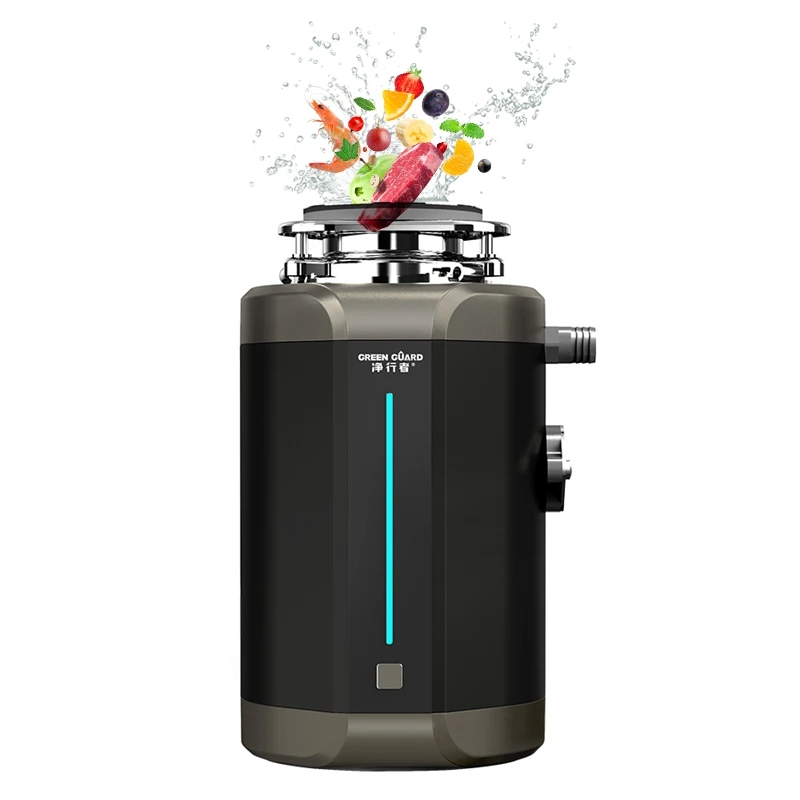 1.35L Food Waste Disposer, 3/4 HP continue Feed Garbage Disposal, kitchen sink crusher