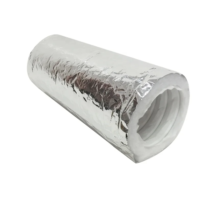 Hvac Systems Duct Flexible Insulation Duct Insulated Pipe