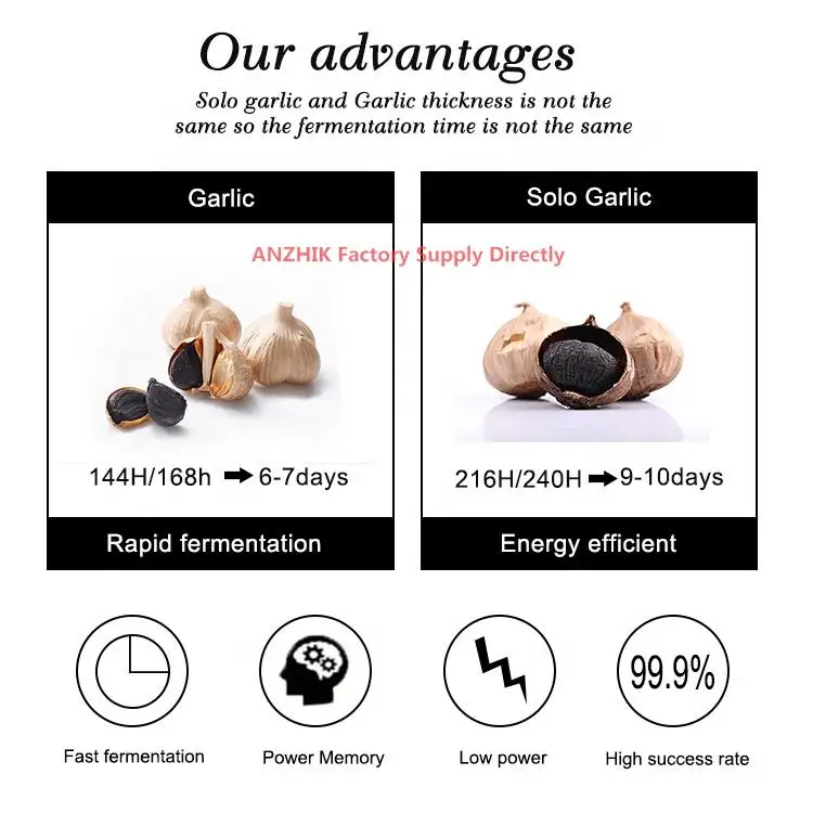 2020 Factory Price For New Healthy Food Multi-Function Black Garlic /Yogurt/Soup/Wine/Pinkle/Bean Maker AZK115-1