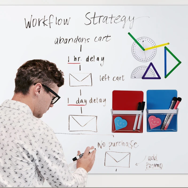 OEM Design Magnetic Pen Holder High Quality PVC Pen Holder For Office And School