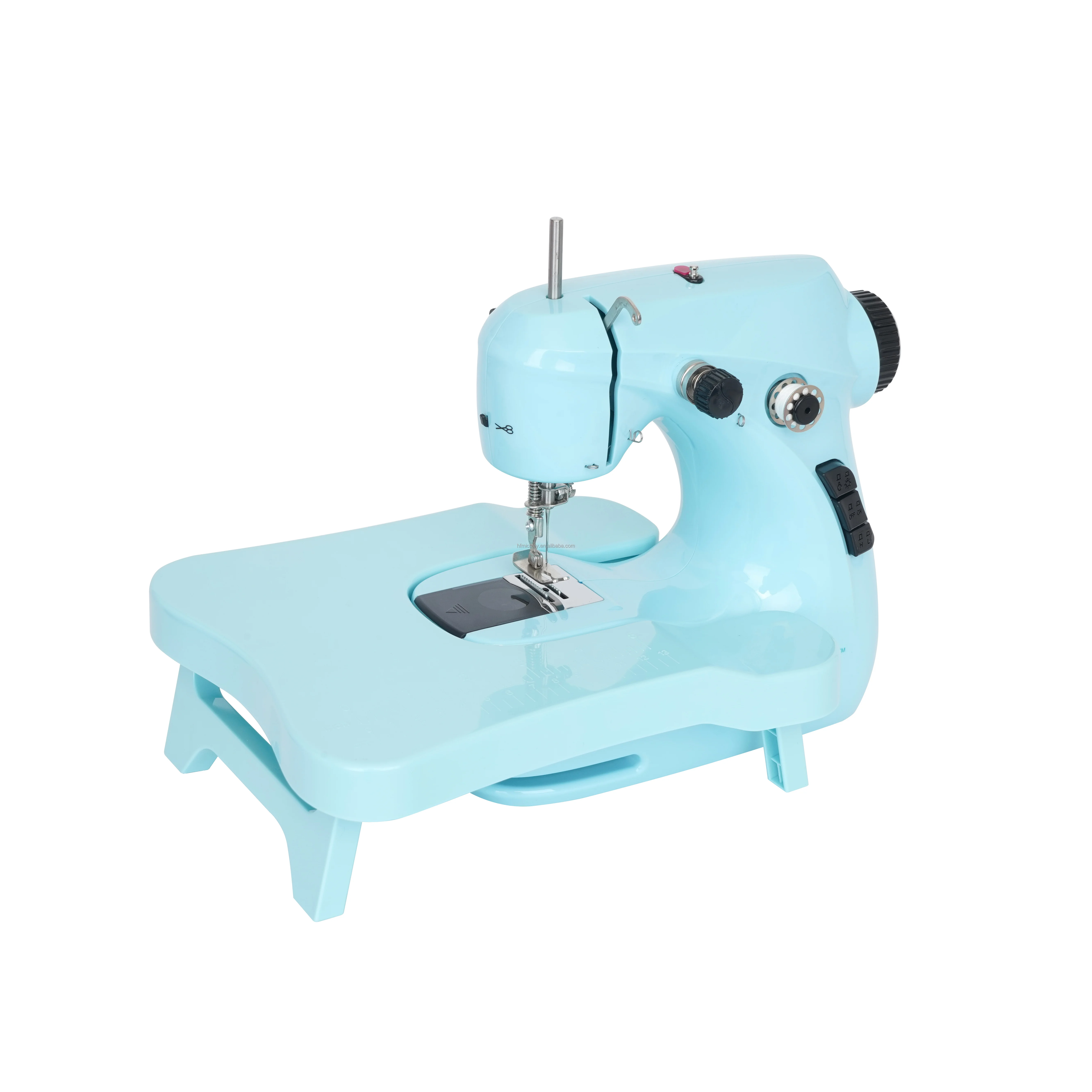 CE CB ROHS SSA sew machine for child FHSM-211 Single Needle Mini Sewing Machine battery