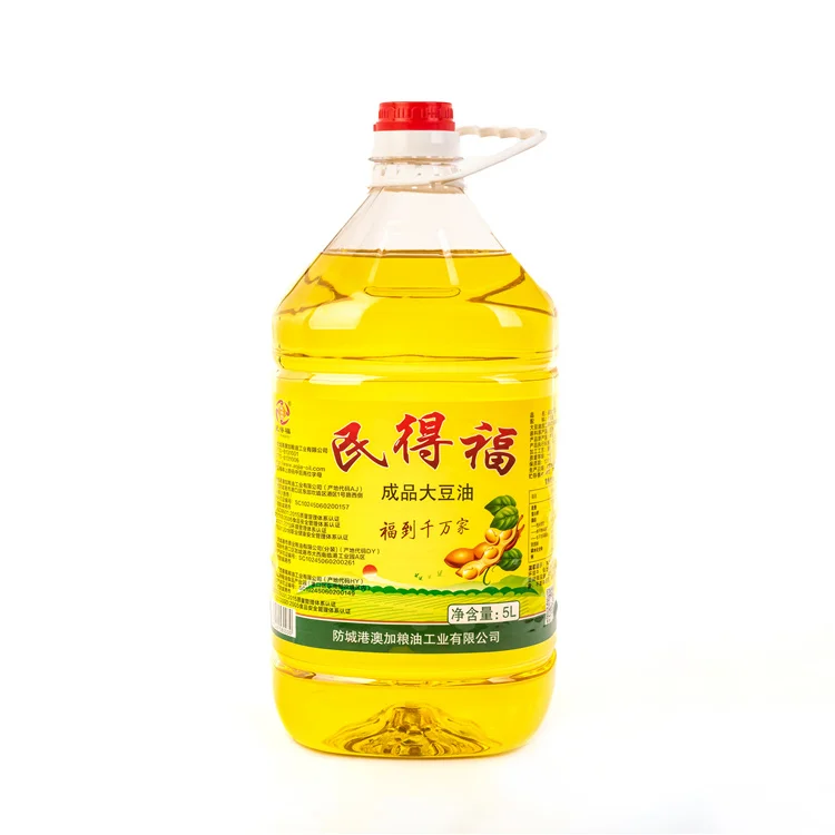 
Ex-factory price refined grade soybean oil pure natural soybean oil 
