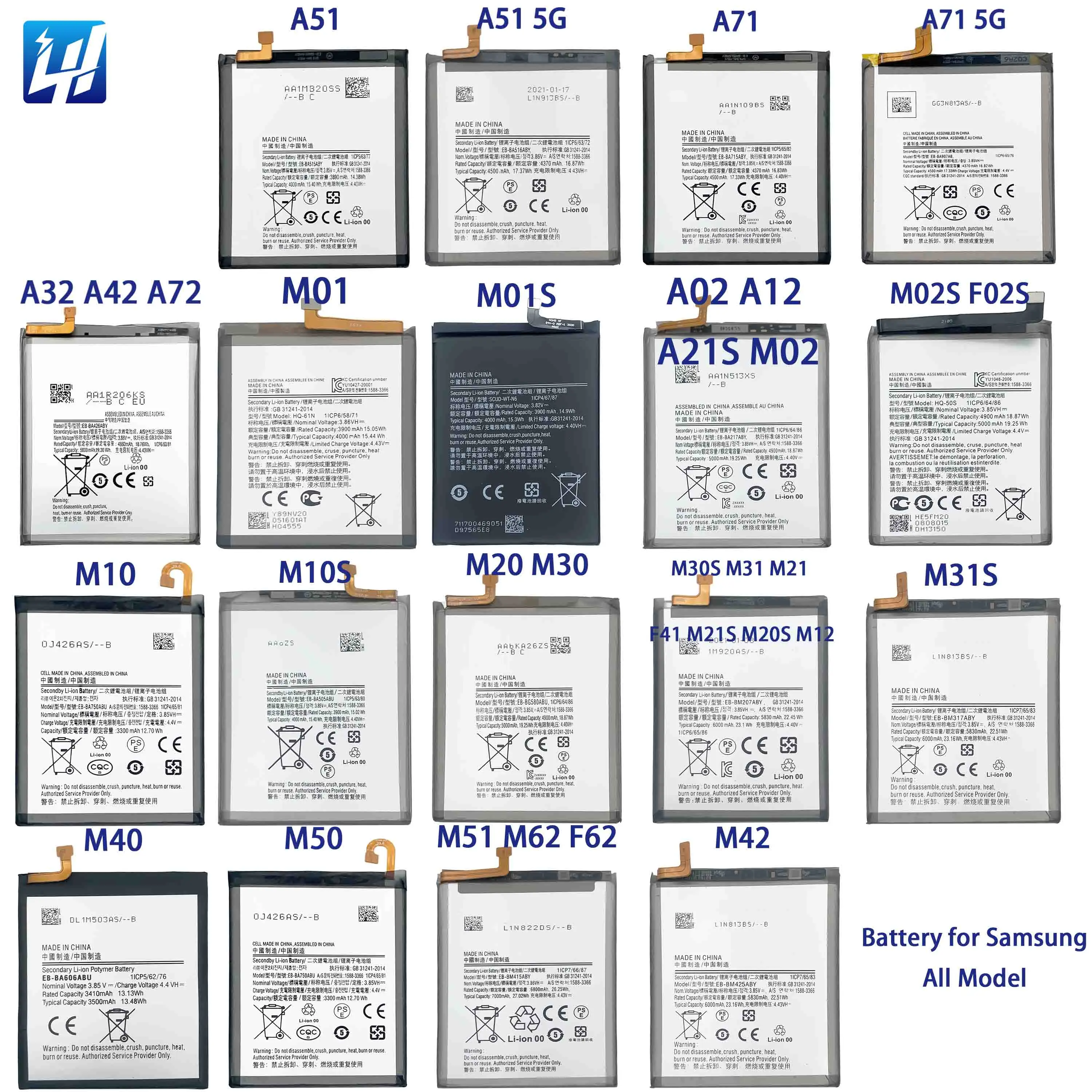 100% Original Li-ion Polyer Rechargeable battery for Samsung S20 S20ultra S20+ S20FE S21 S21+ S21Ultra S21FE battery