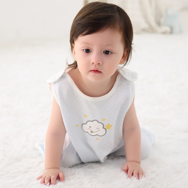new design 3D shape baby sleeping bag cotton 3D embroidery Baby Sleeping bag