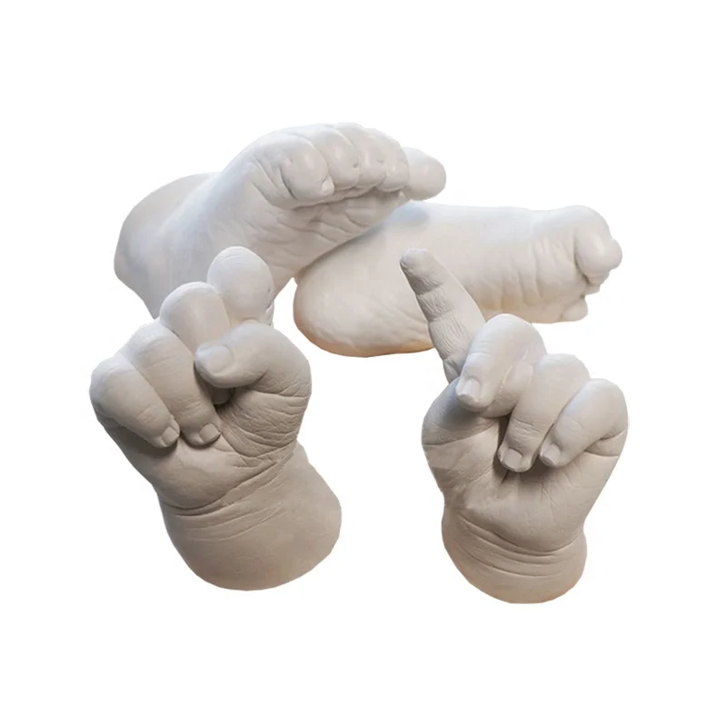 Hot sale life casting and molding alginate impression mould powder  for body casting and mould making