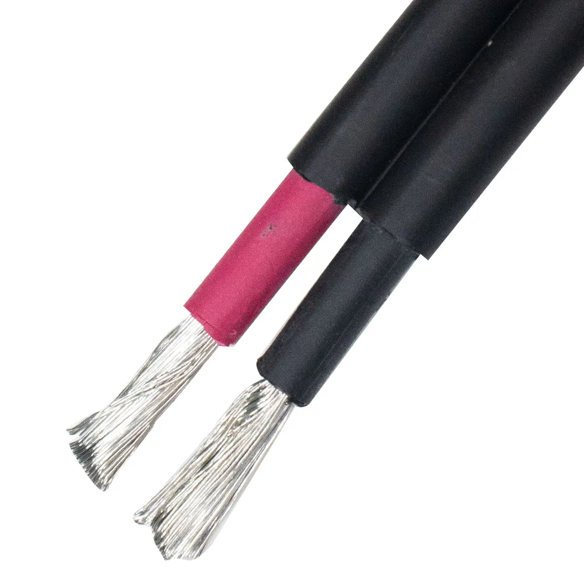 2.5 4 6 10mm2 cca/pvc 5% copper Flexible Tinned Copper dc solar cable aluminium pv cable for solar panel