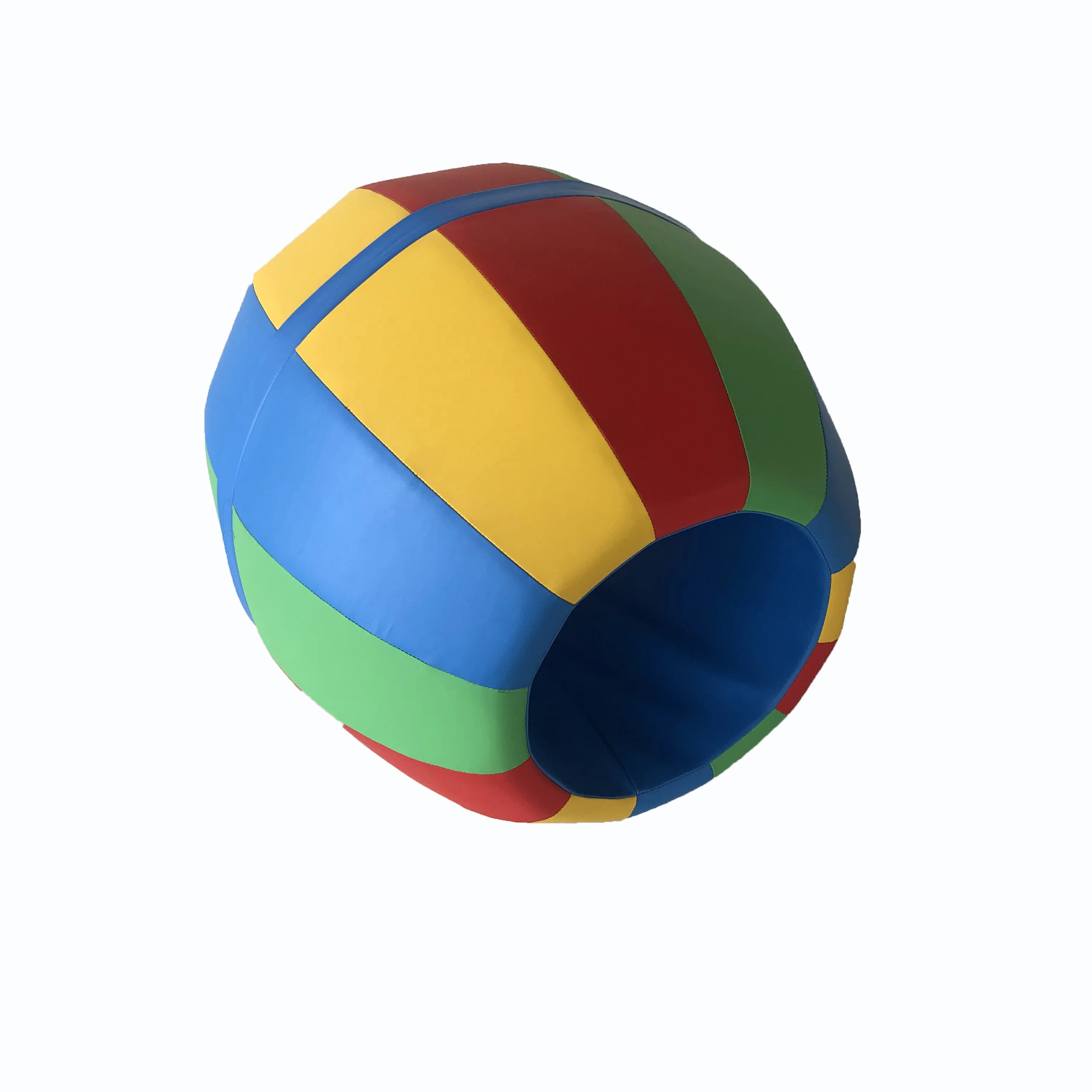 High Quality gymnastics indoor soft play equipment rainbow barrel gym equipment for gymnastic training at club for export