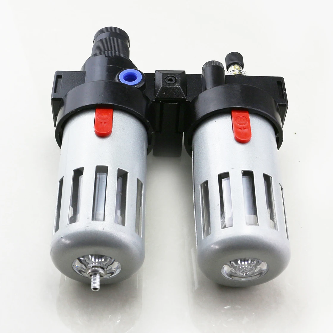 1/4 3/8 1/2 BFC Filter Pressure Gauge with Air Pressure Regulator Lubricator Combination Compressor Filter Regulator Water Trap
