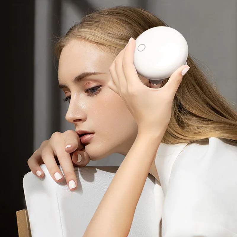 Wholesale Advanced Electronic Scalp and Head Massager Brush With Red Light Heating for Hair Hrowth Pet Care