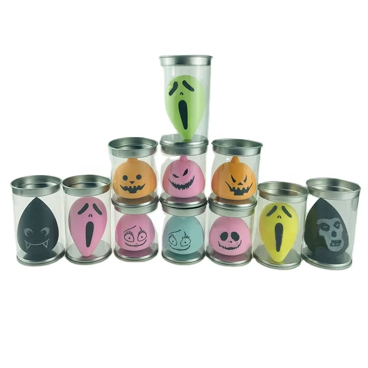 Hallowmas украшения тыквы летучей мыши без латекса polydrophlic пены Хеллоуина макияж губка