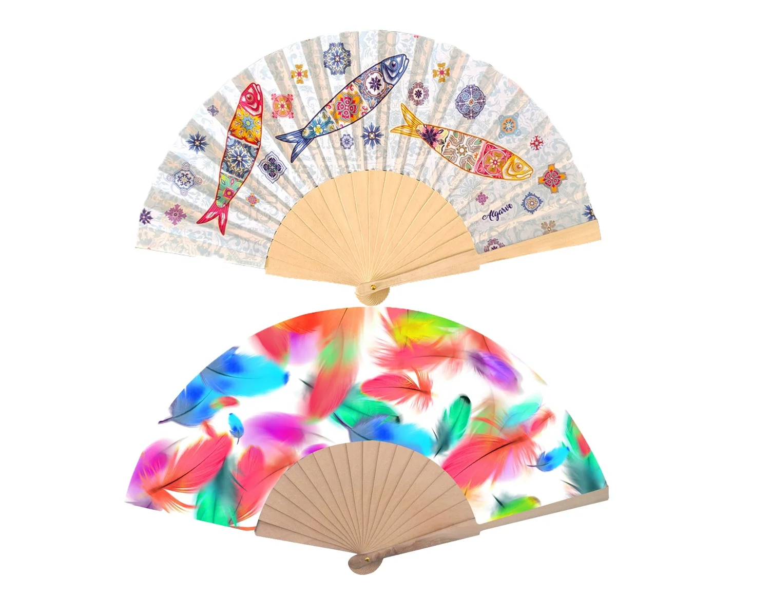 BSBH Wholesale Custom Wooden Bamboo Hand Fan Printed LOGO Personalized Wedding Favors Hand Held Folding Party Holiday Gift Fans