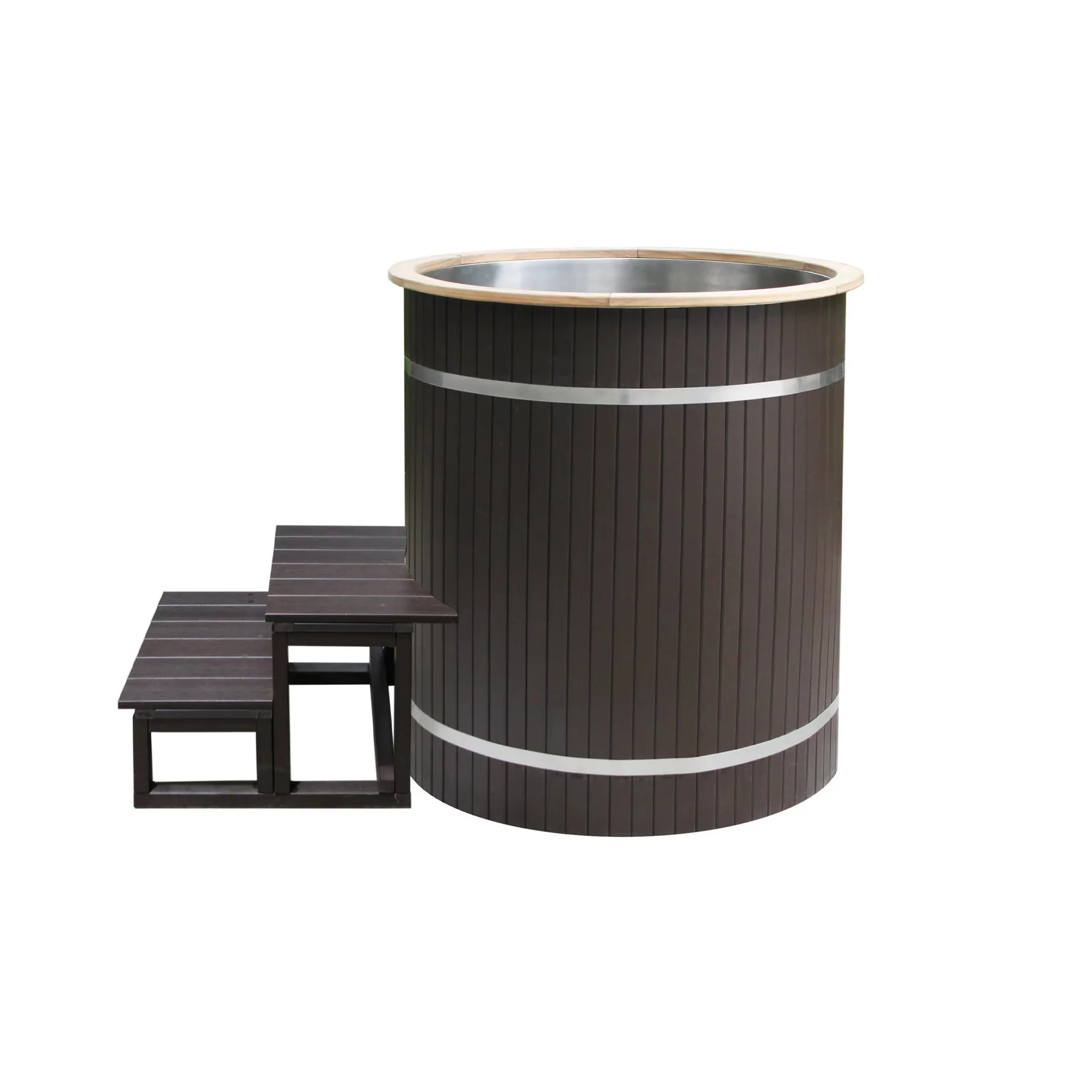 Chic Cedar Wood Plunge for Effective Therapy with State-of-the-Art Cooling