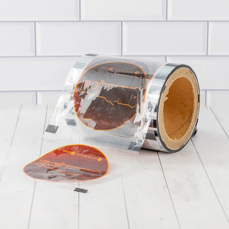 LOKYO New arrival 150mm custom logo pp pet plastic milktea boba cup sealing packaging film