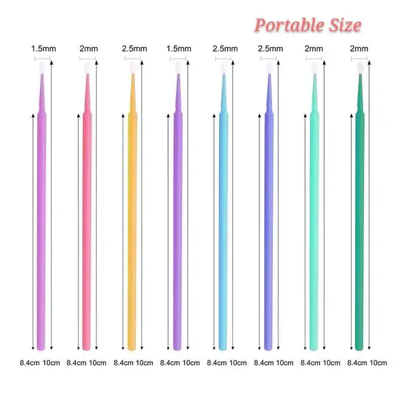 Одноразовые микро-аппликаторы, Одноразовые микро-аппликаторы, желтые микро-аппликаторы, микро-аппликаторы