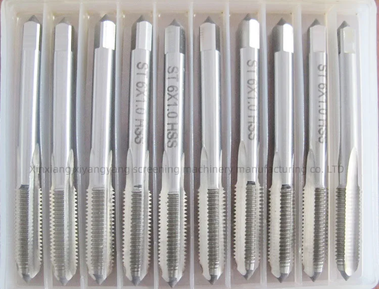 Straight groove fine thread thread insert tap ST8 * 1