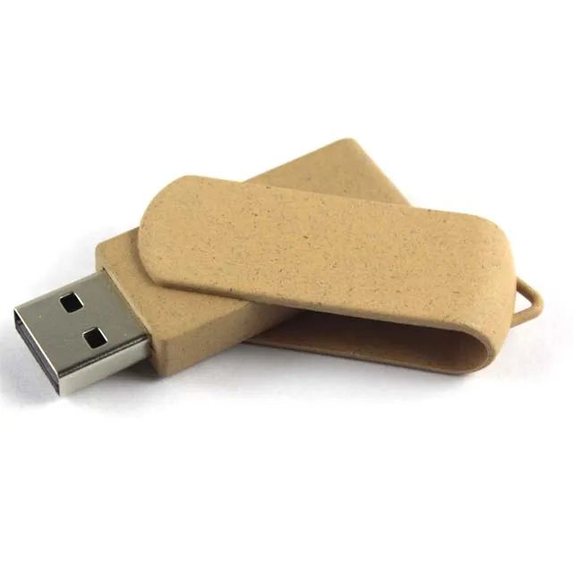 
Wooden USB Flash Drive ECO Friendly Chiavetta Memoria USB Memory Swivel Model USB 