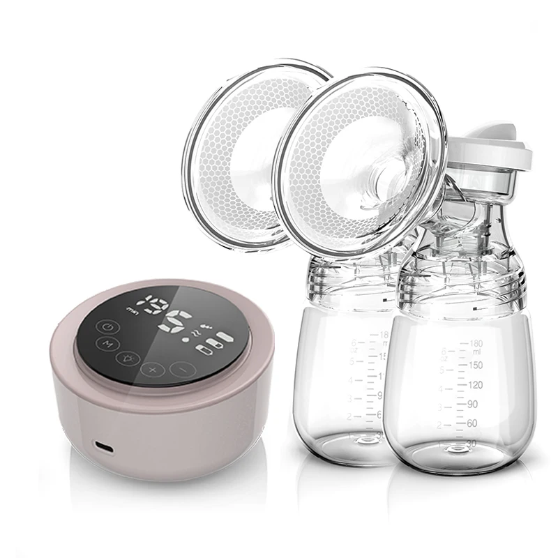 11 Years Of Experience OEM ODM Rechargeable Silicone Double Milk Electric Breast Pump With Suction breast pump enlargement