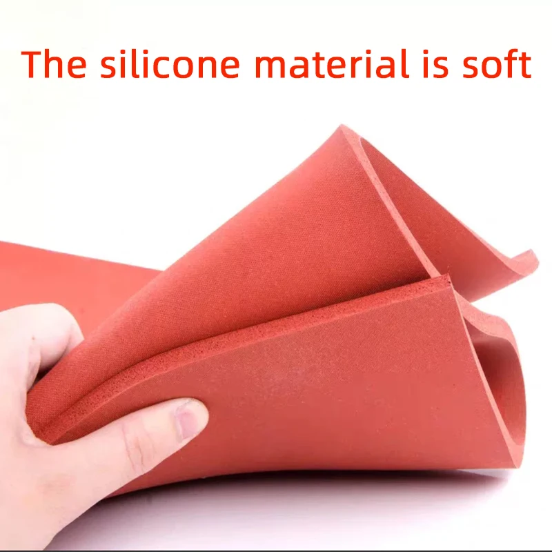 High-Quality Customized Heat-Resistant And Durable High-Elastic Foam Sheet Sponge Silicone Foam Board For Vacuum Press