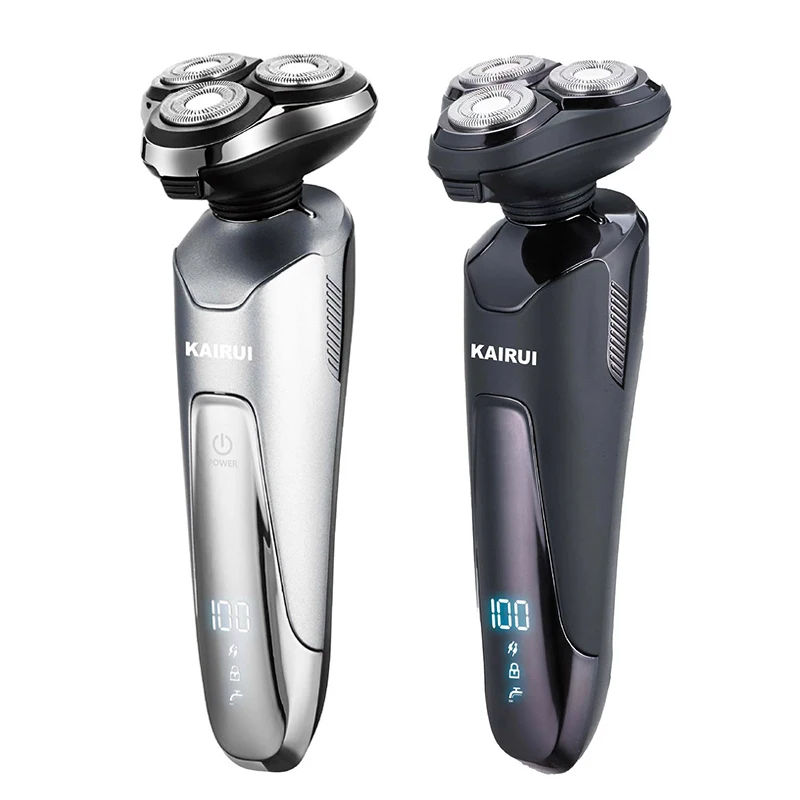 USB Charging Stainless Steel Blade Shaving Rechargeable Waterproof Cordless Triple Blade Shavers For Men