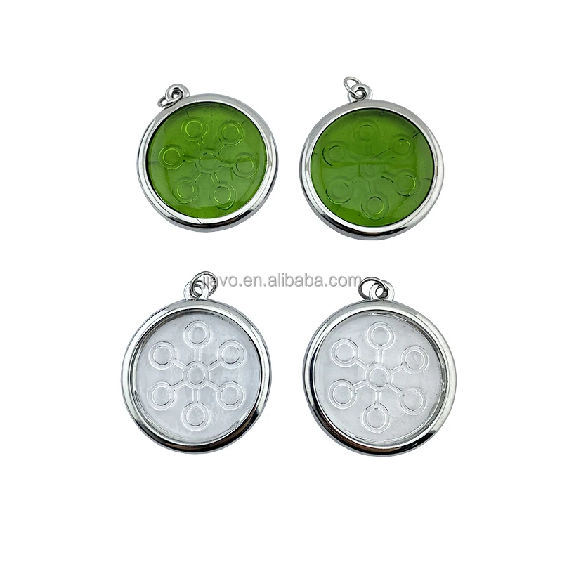 Energy Scalar Bio Chi energy pendant energy disc pendant in stock 2 price natural crystal pendant with chain